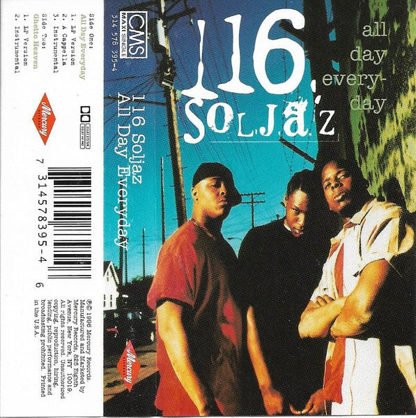 116 Soljaz "All Day Everyday"-Cassette Tapes-UnDigable Digs