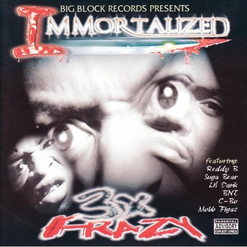 3X Krazy "Immortalized"-Cassette Tapes-UnDigable Digs