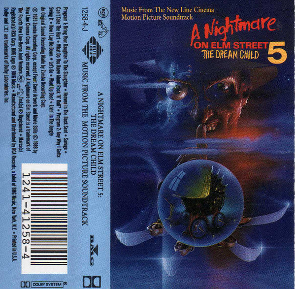 A Nightmare On Elm Street 5: The Dream Child (Music From The New Line Cinema Motion Picture Soundtrack)-Cassette Tapes-UnDigable Digs