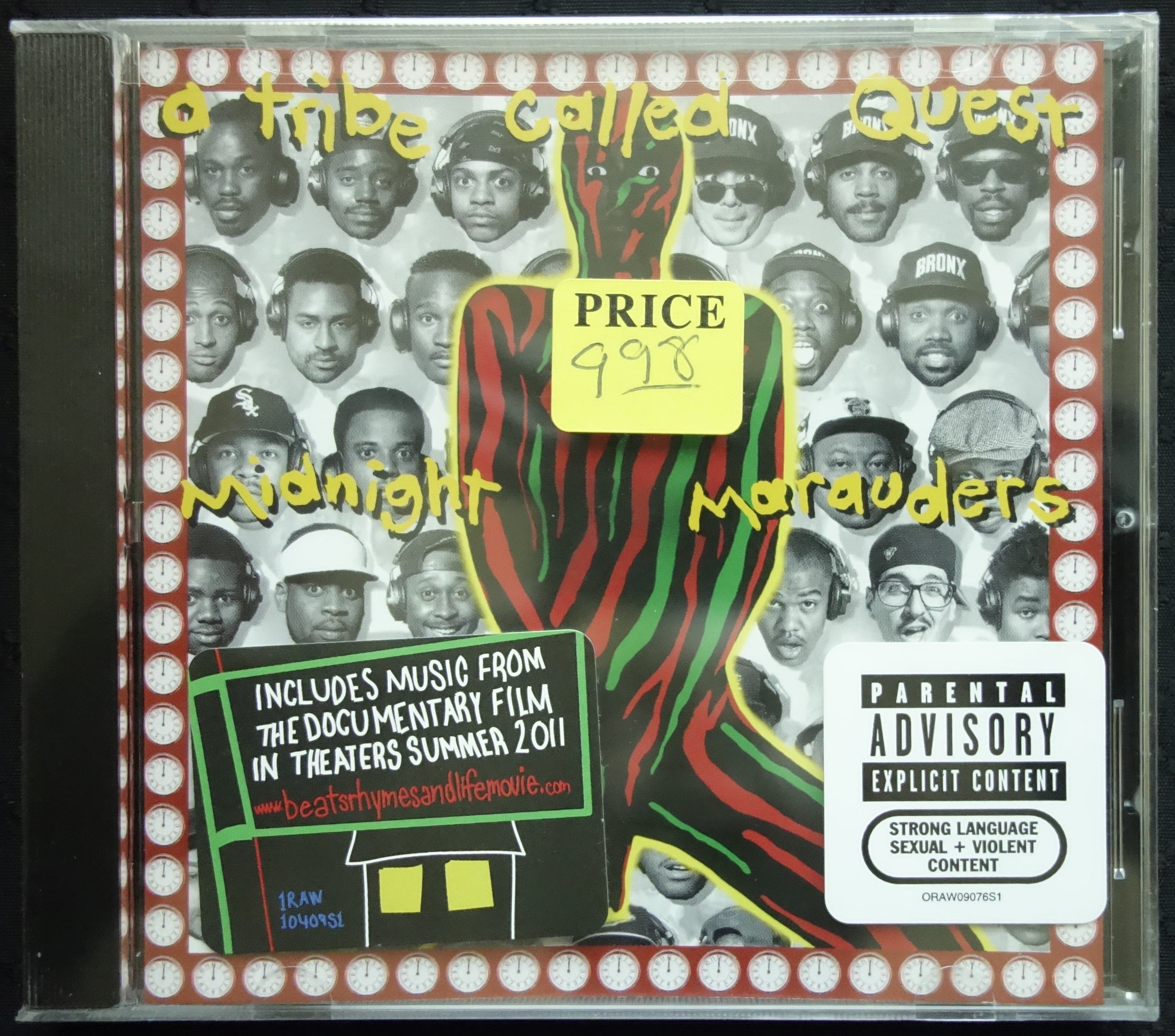 A Tribe Called Quest "Midnight Marauders" (CD)-CDs-UnDigable Digs