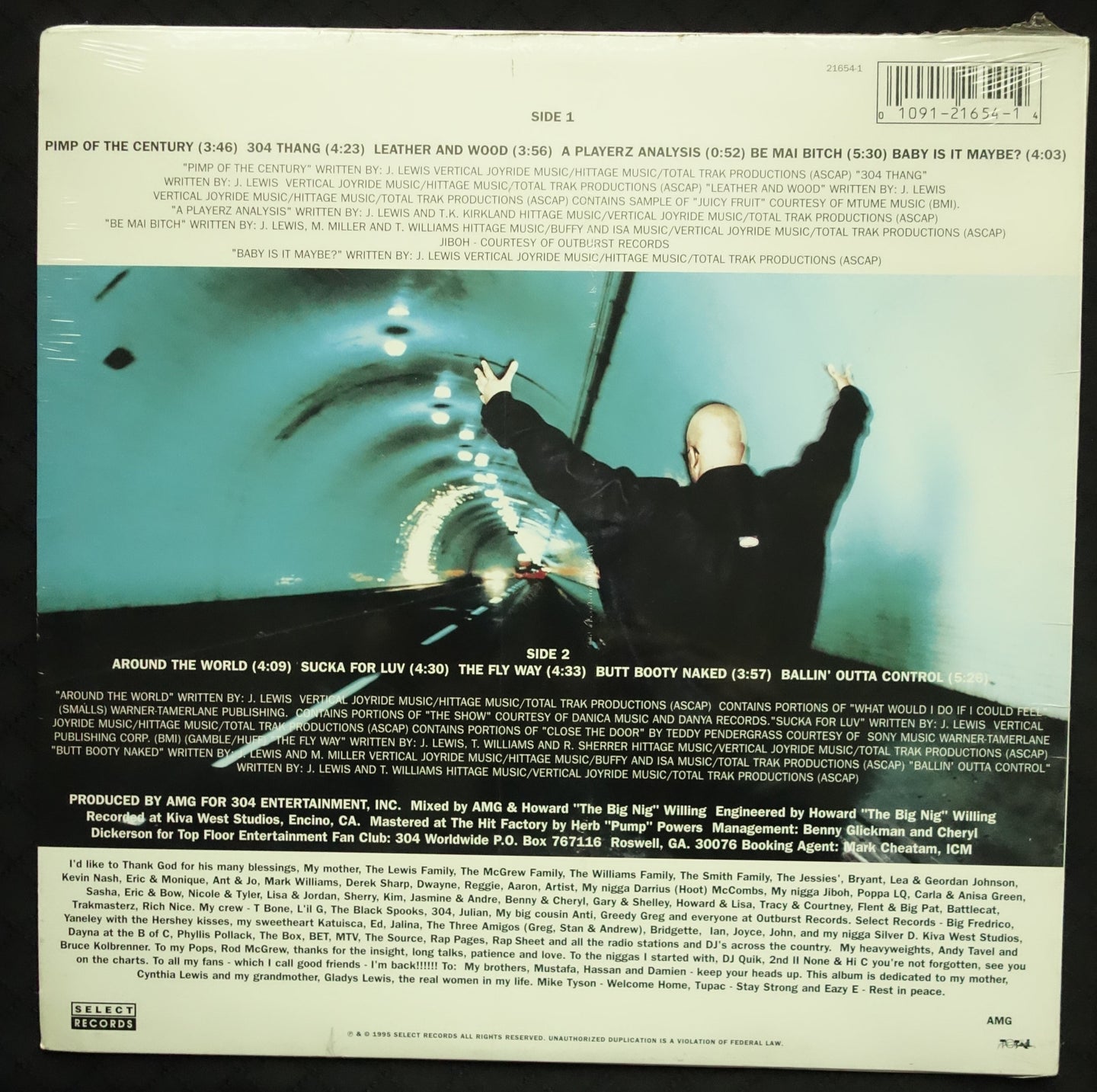 AMG "Ballin' Outta Control" (LP)-Vinyl Records-UnDigable Digs