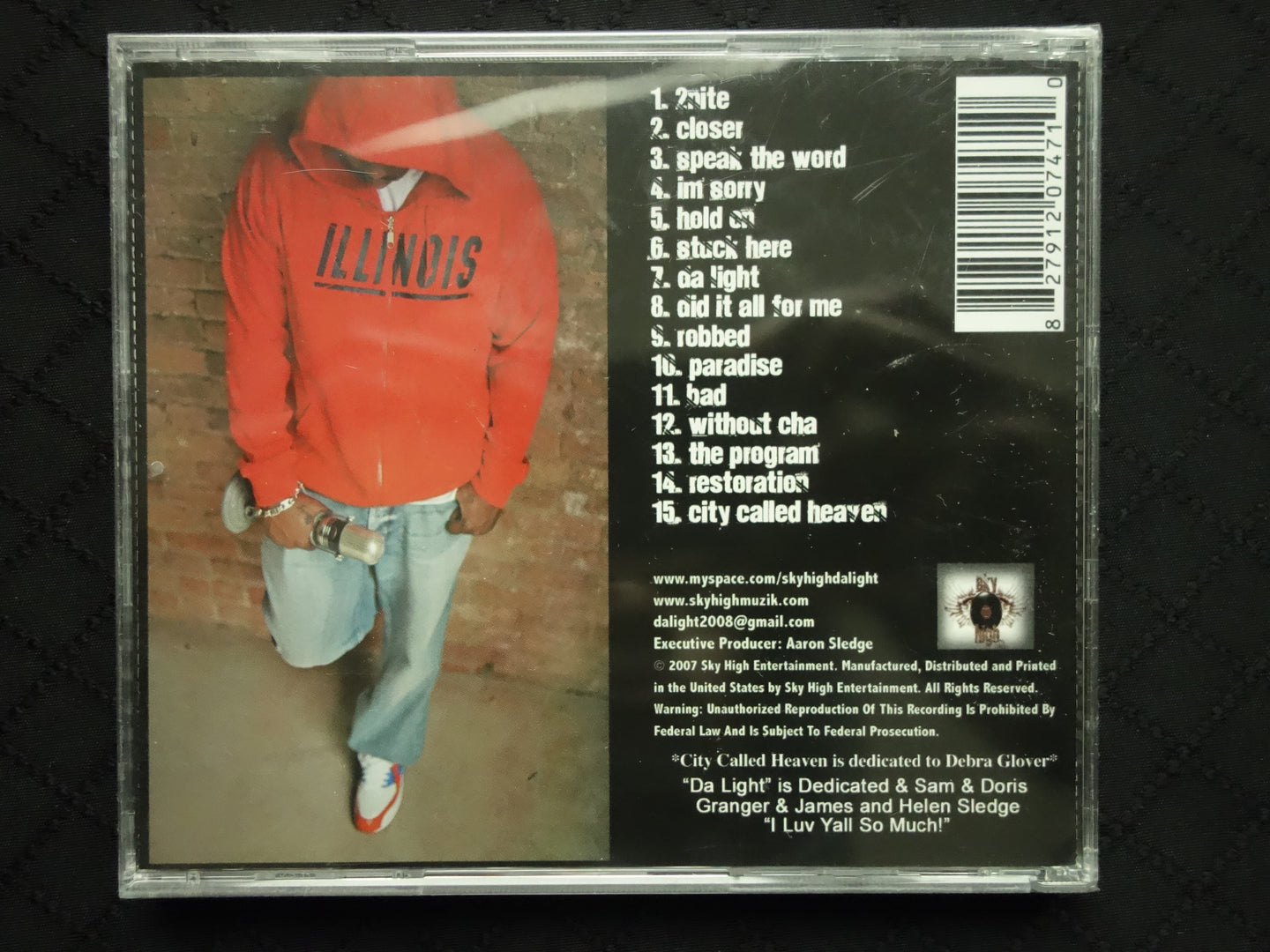 Aaron Sledge "Da Light" (CD)-CDs-UnDigable Digs