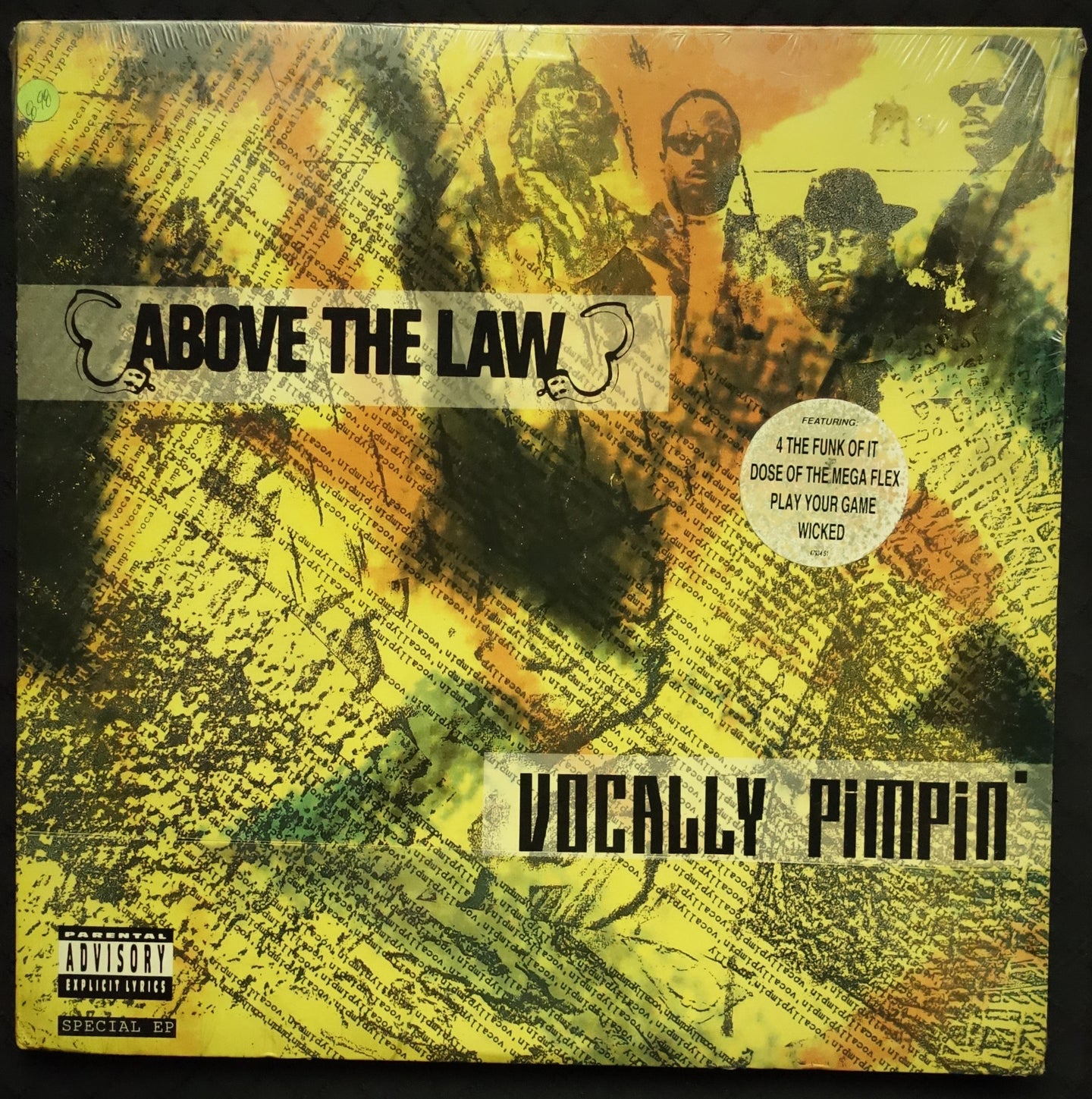Above The Law "Vocally Pimpin" (EP)-Vinyl Records-UnDigable Digs