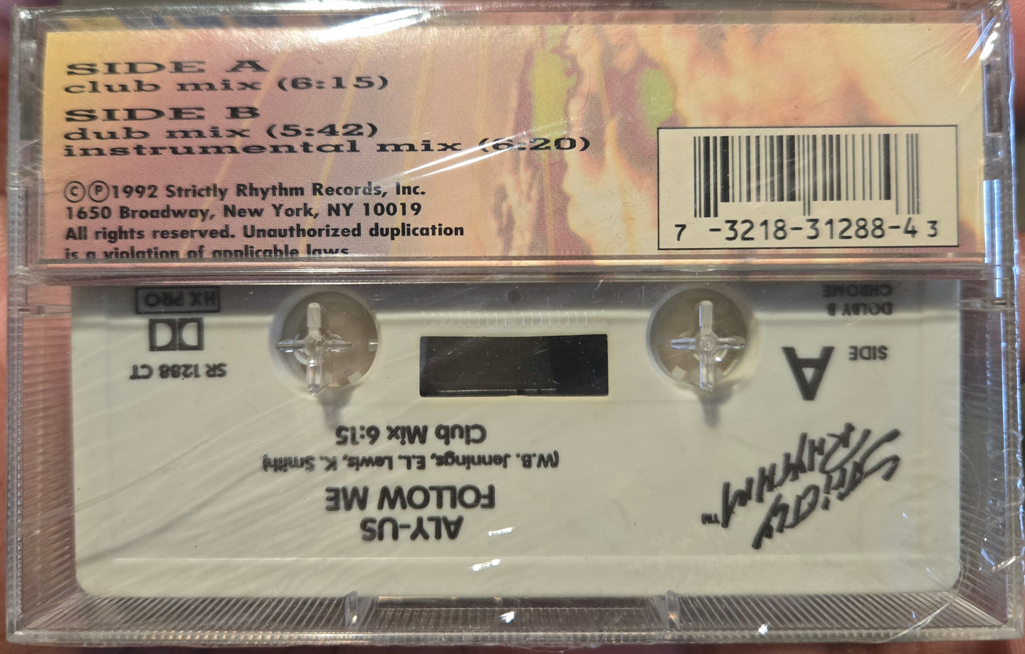 Aly-Us "Follow Me" (Maxi-Single)-Cassette Tapes-UnDigable Digs