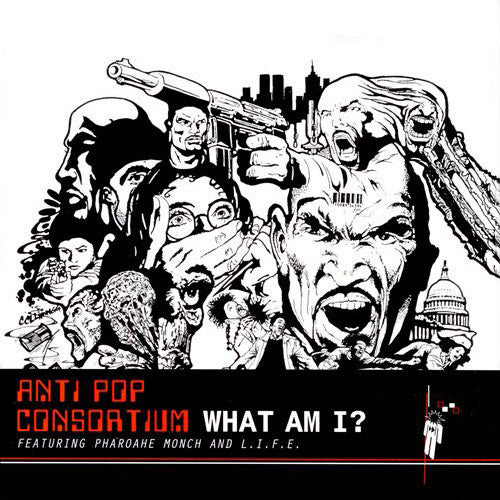 Anti Pop Consortium Featuring Pharoahe Monch And L.I.F.E. "What Am I?" (CD)-CDs-UnDigable Digs