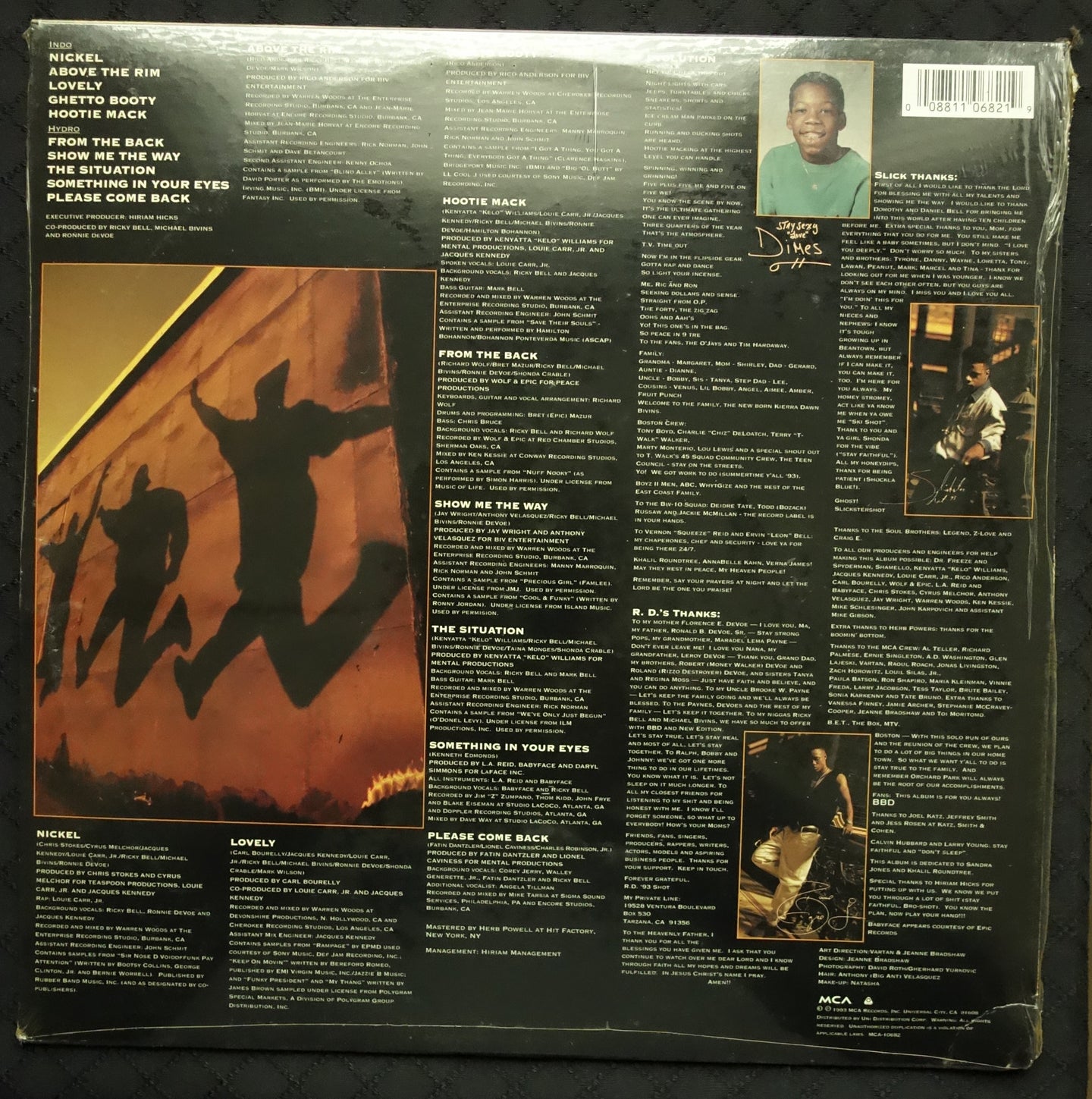 Bell Biv DeVoe "Hootie Mack" (LP)-Vinyl Records-UnDigable Digs