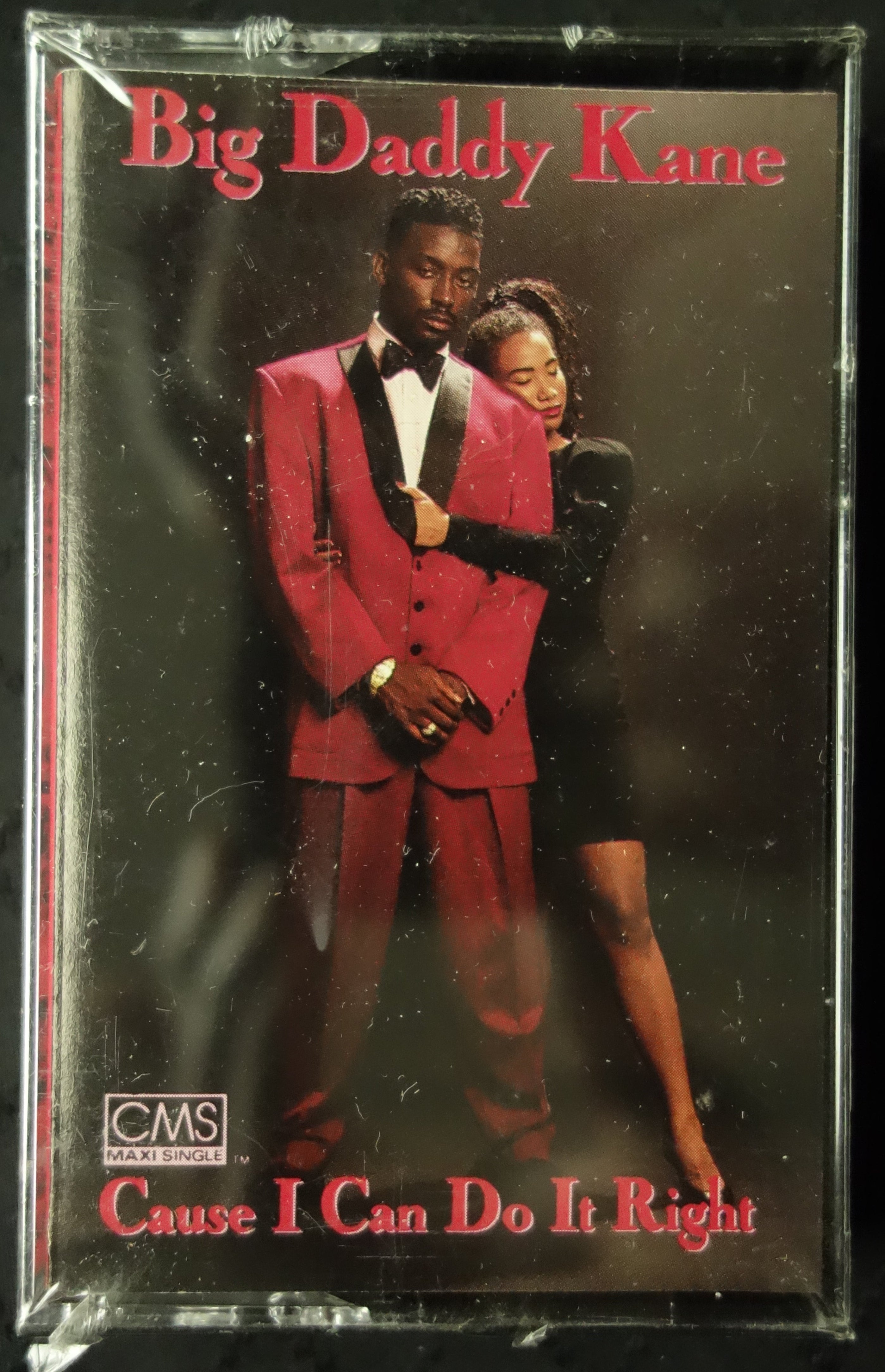 Big Daddy Kane "Cause I Can Do It Right" (Maxi-Single)-Cassette Tapes-UnDigable Digs