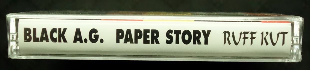 Black A.G. Featuring D.J. Quicksilver Cooley "Paper Story"-Cassette Tapes-UnDigable Digs