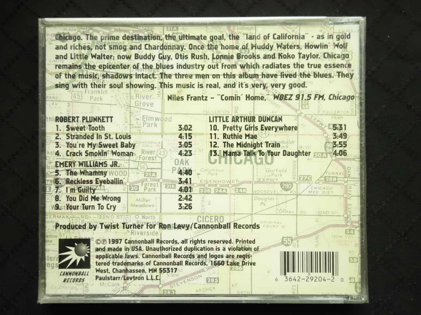 Blues Across America - The Chicago Scene (CD)-CDs-UnDigable Digs