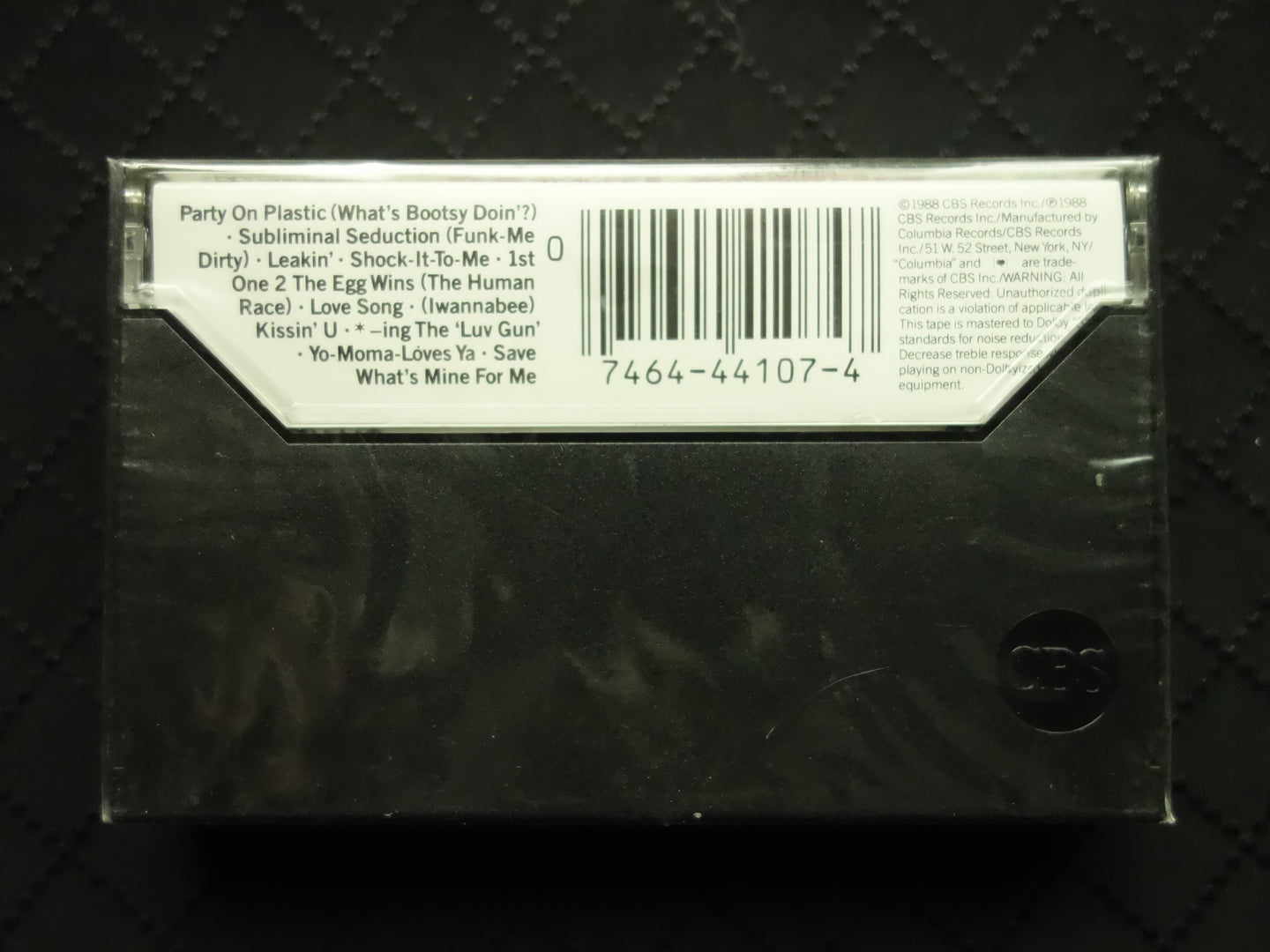 Bootsy Collins "What's Bootsy Doin'?"-Cassette Tapes-UnDigable Digs