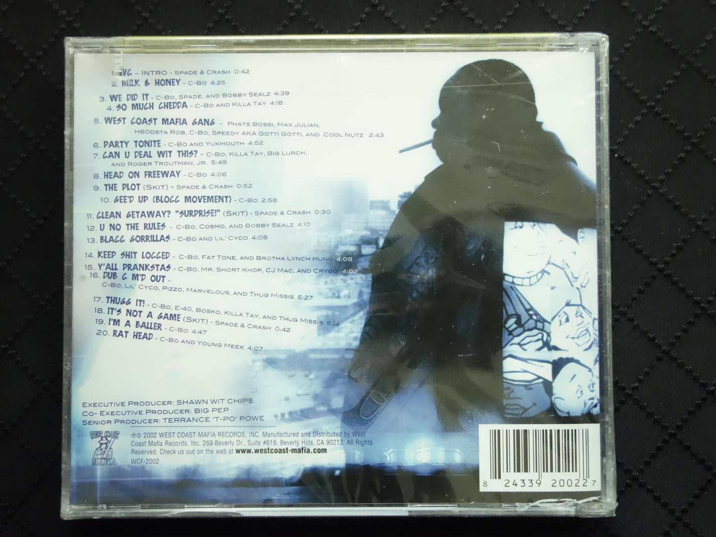 C-Bo "West Coast Mafia" (CD)-CDs-UnDigable Digs
