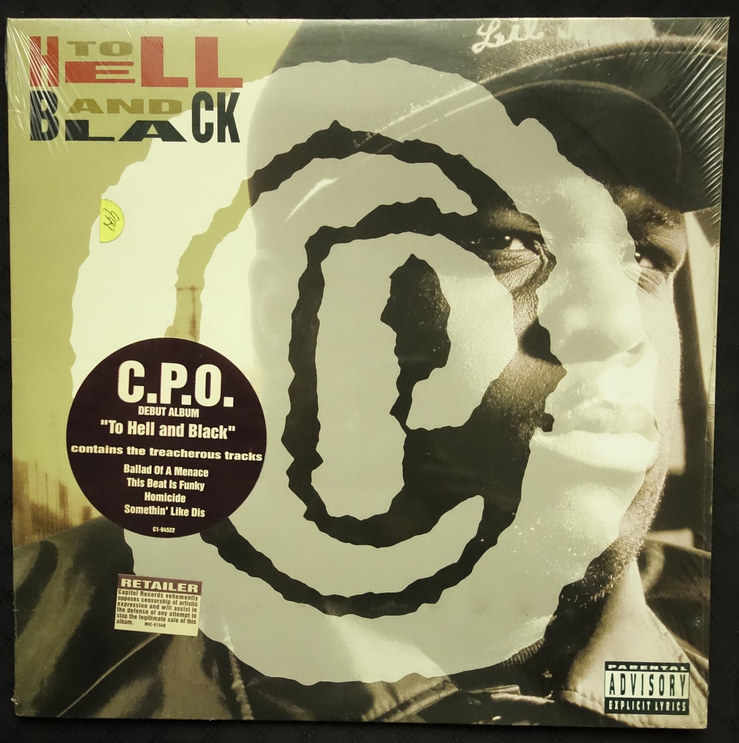 CPO "To Hell And Black" (LP)-Vinyl Records-UnDigable Digs