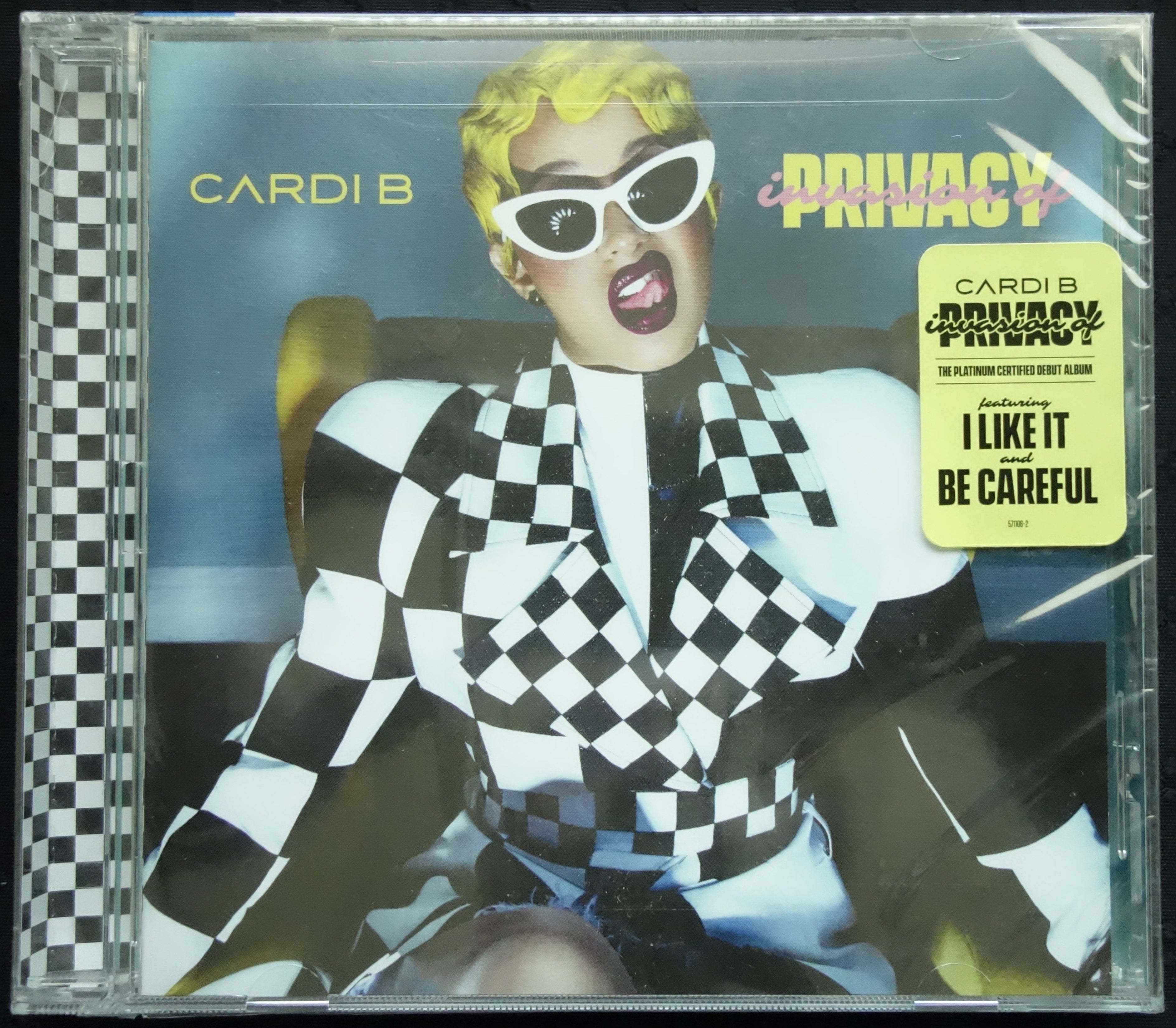 Cardi B "Invasion Of Privacy" (CD) (Clean/Edited Version)-CDs-UnDigable Digs