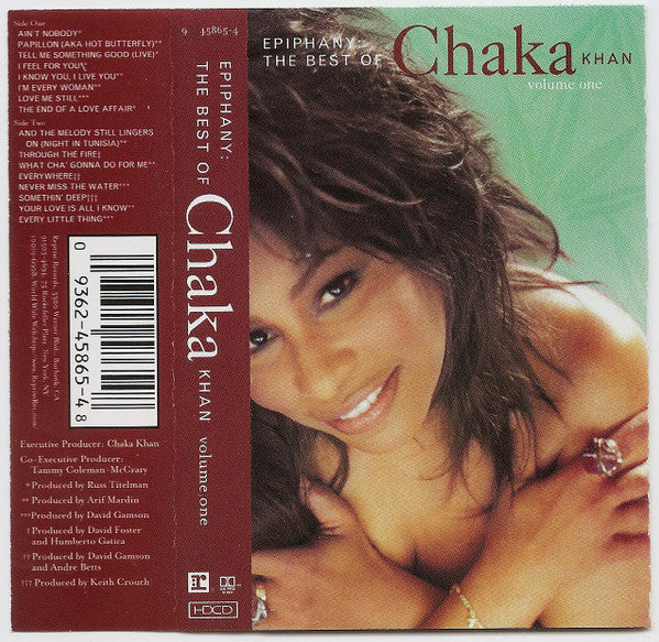 Chaka Khan "Epiphany: The Best Of Chaka Khan Volume One"-Cassette Tapes-UnDigable Digs