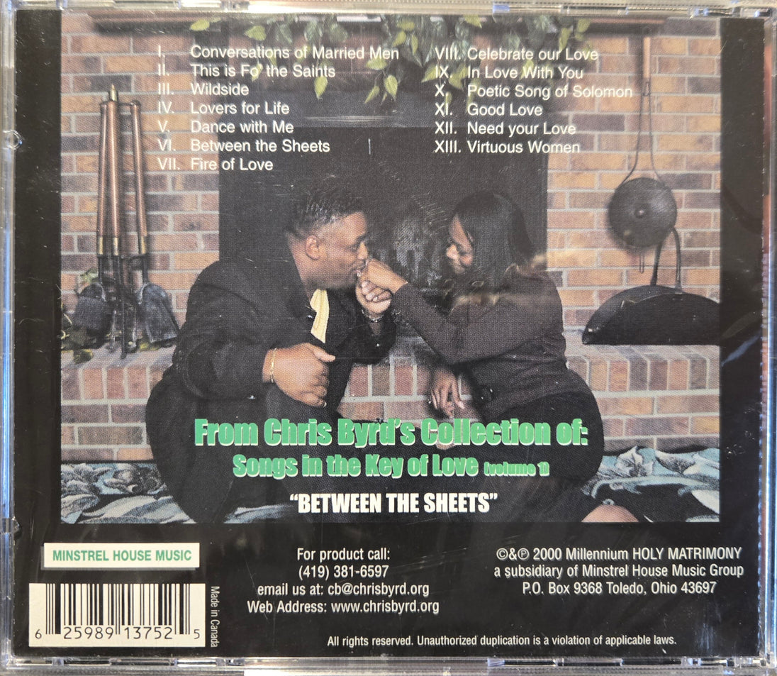 Chris Byrd "Between The Sheets" (CD)-CDs-UnDigable Digs