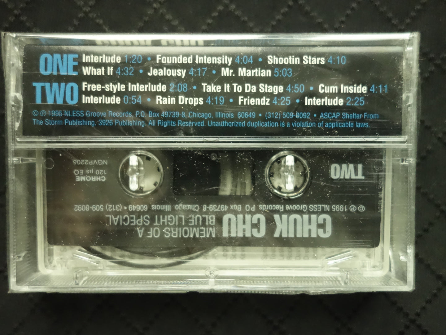 Chuk Chu "Memoirs Of A Blue Light Special"-Cassette Tapes-UnDigable Digs