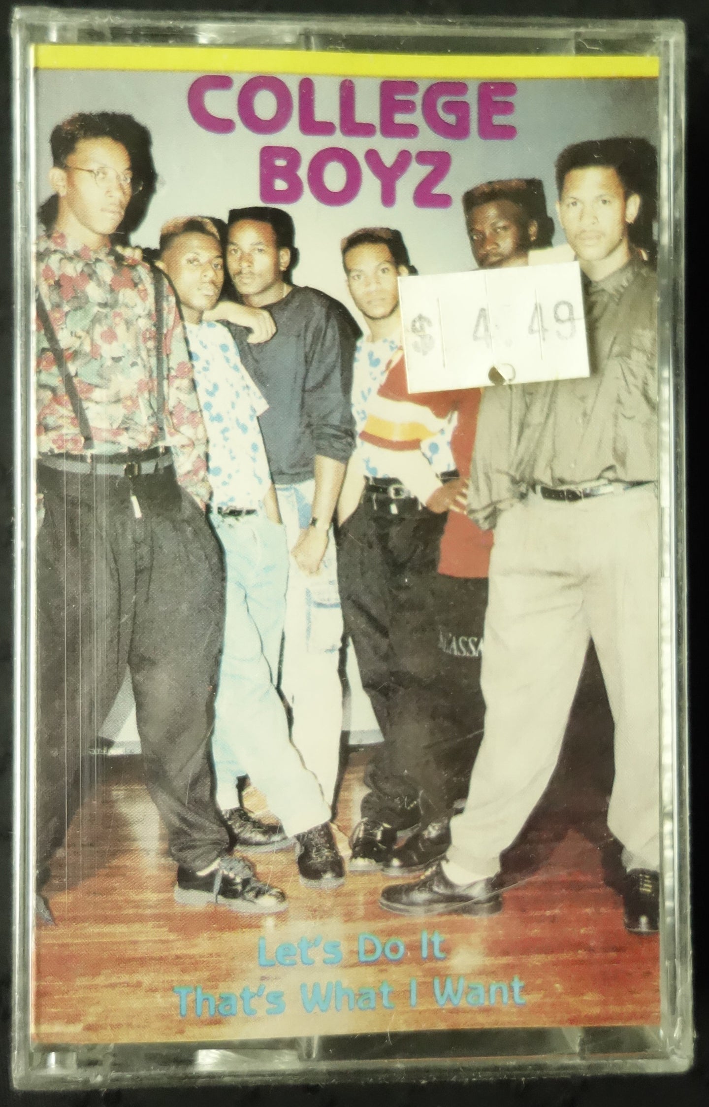 College Boyz "Let's Do It! / That's What I Want" (Maxi-Single)-Cassette Tapes-UnDigable Digs