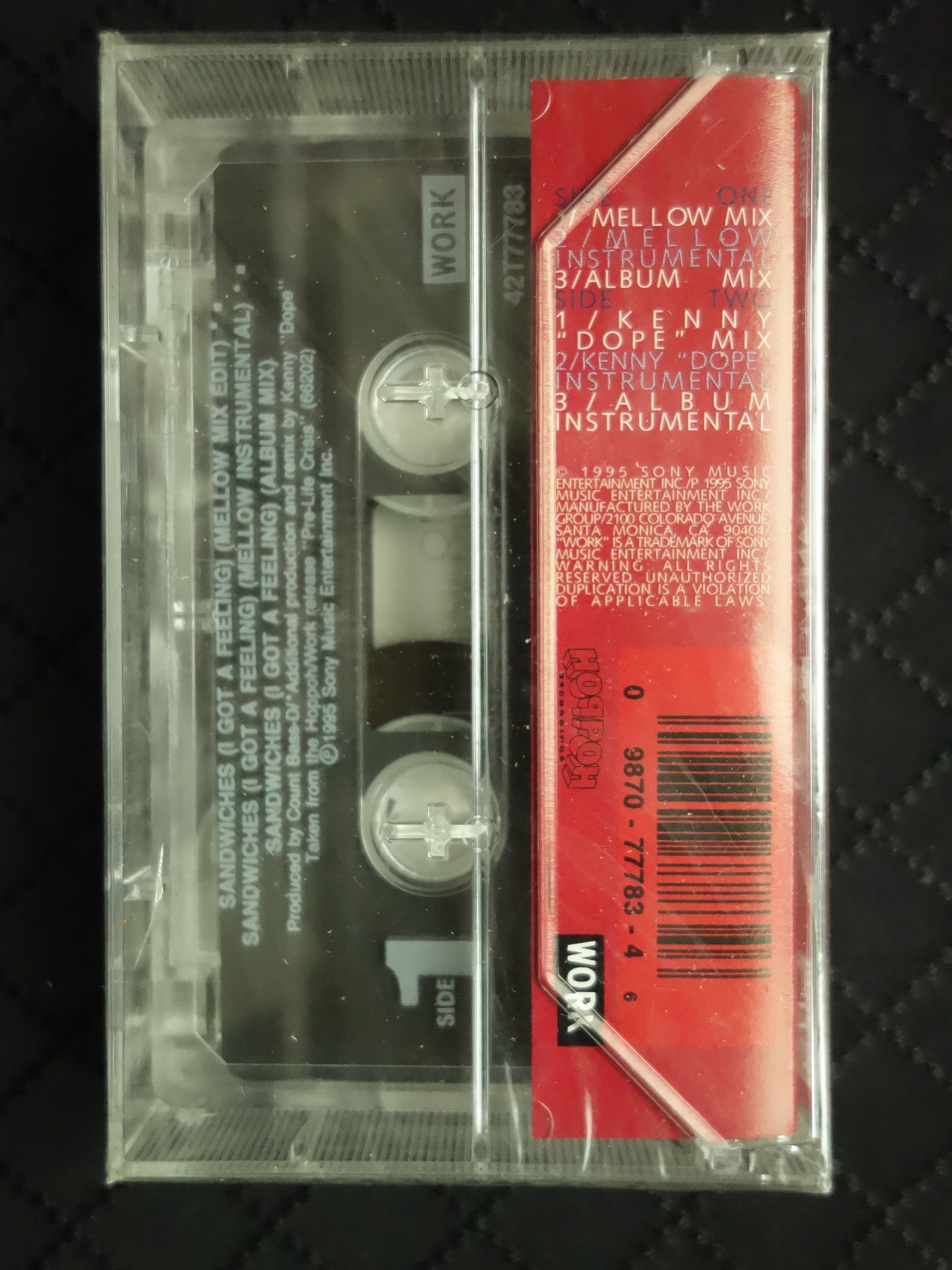 Count Bass-D "Sandwiches (I Got A Feeling)" (Maxi-Single)-Cassette Tapes-UnDigable Digs