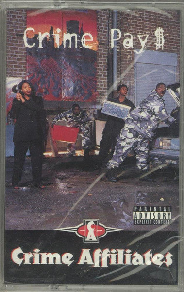 Crime Affiliates "Crime Pay$"-Cassette Tapes-UnDigable Digs