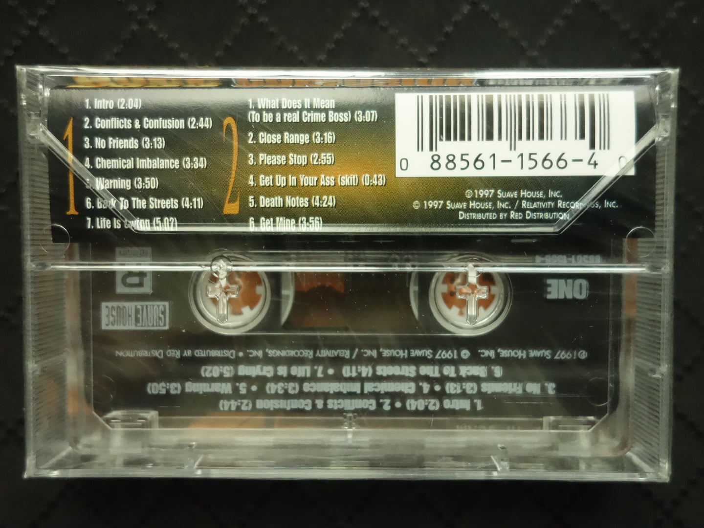 Crime Boss "Conflicts & Confusion"-Cassette Tapes-UnDigable Digs