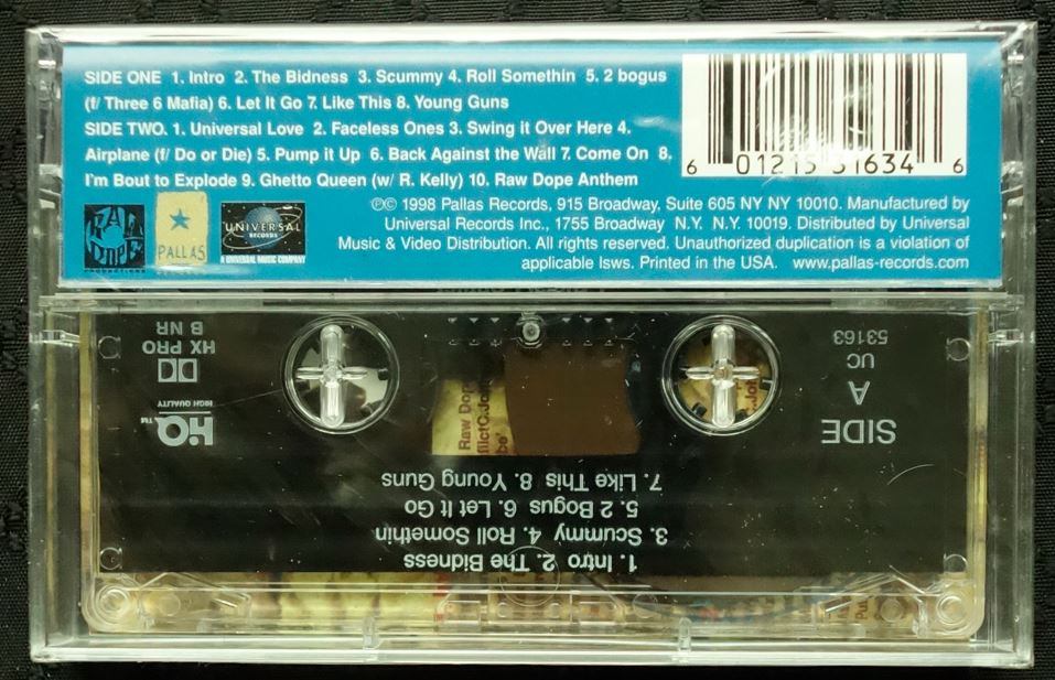 Crucial Conflict "Good Side Bad Side"-Cassette Tapes-UnDigable Digs