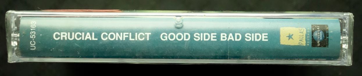 Crucial Conflict "Good Side Bad Side"-Cassette Tapes-UnDigable Digs