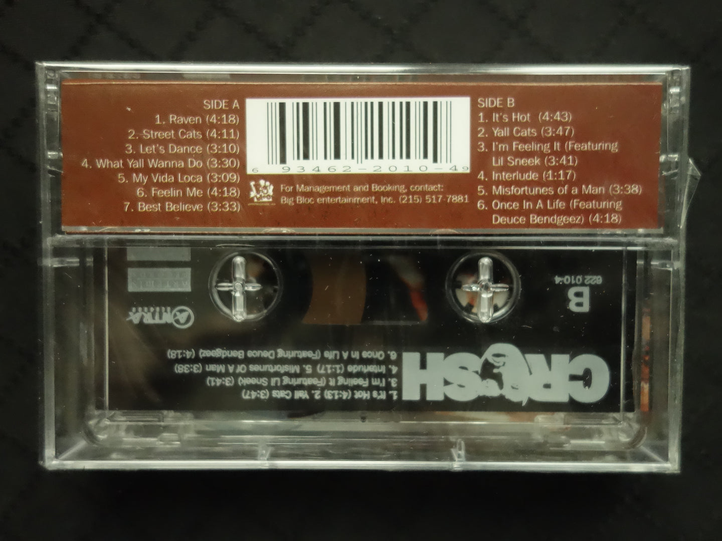 Crush "Misfortunes Of A Man"-Cassette Tapes-UnDigable Digs