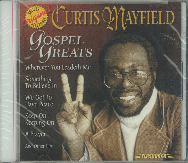 Curtis Mayfield "Gospel Greats" (CD)-CDs-UnDigable Digs