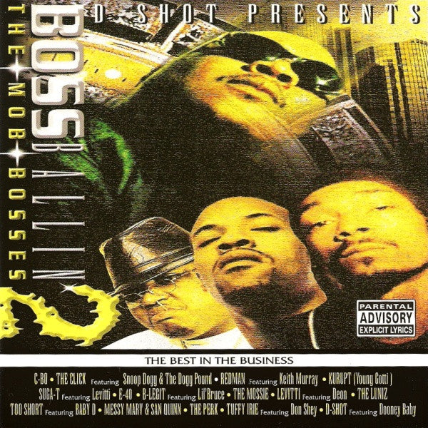 D-Shot Presents: Boss Ballin' 2: The Mob Bosses-Cassette Tapes-UnDigable Digs