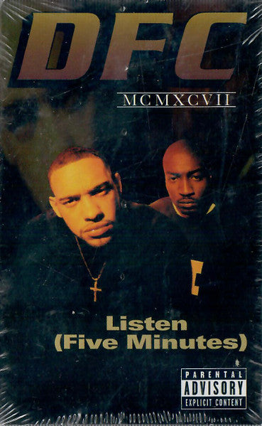 DFC "Listen (Five Minutes)" (Single)-Cassette Tapes-UnDigable Digs