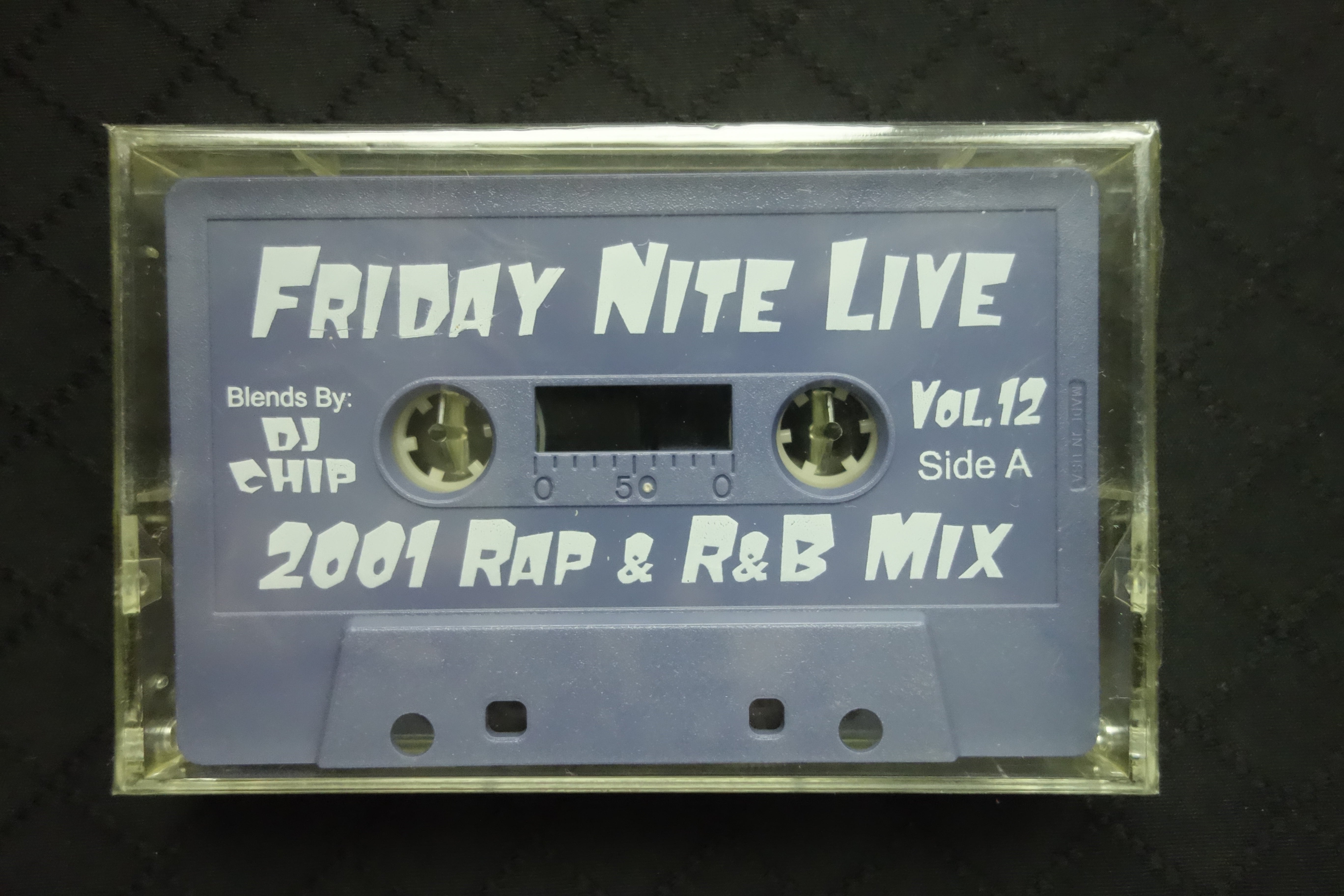DJ Chip "Friday Nite Live Vol. 12: 2001 Rap & R&B Mix"-Cassette Tapes-UnDigable Digs