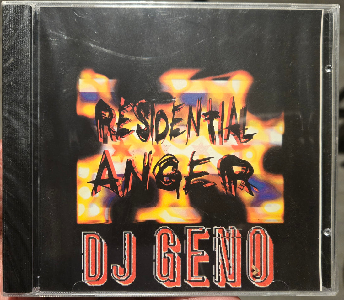 DJ Geno "Residential Anger" (CD)-CDs-UnDigable Digs