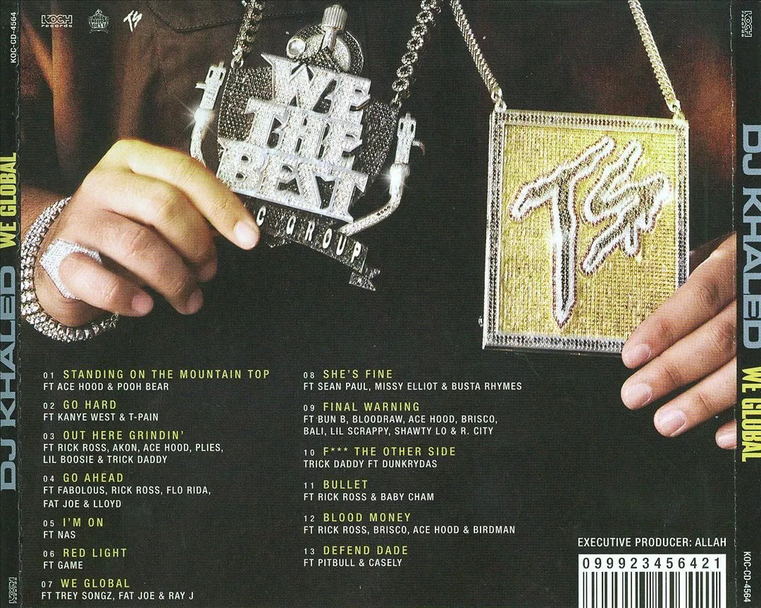 DJ Khaled "We Global" (CD)-CDs-UnDigable Digs
