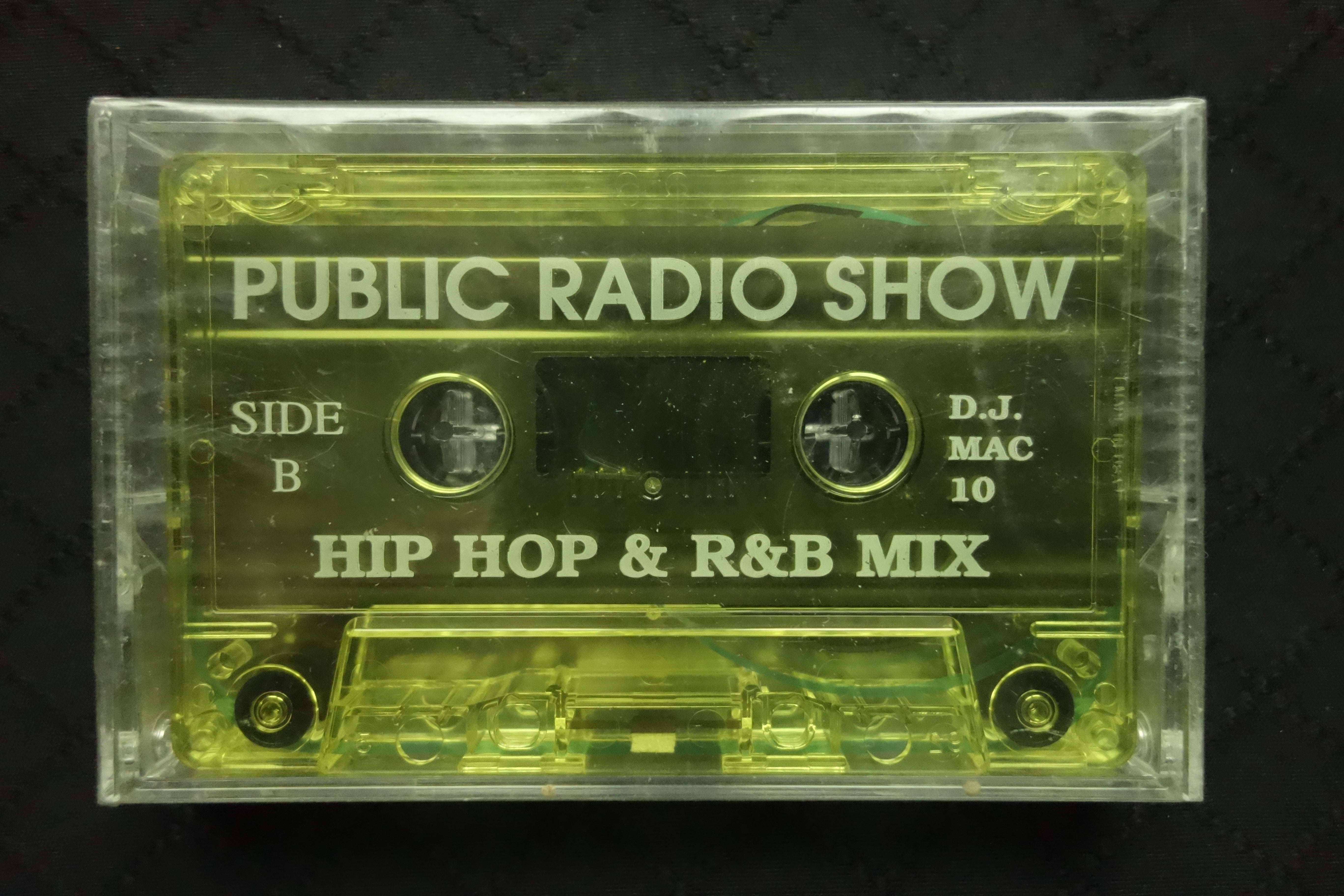 D.J. Mac 10 "Public Radio Show: Hip Hop & R&B Mix"-Cassette Tapes-UnDigable Digs