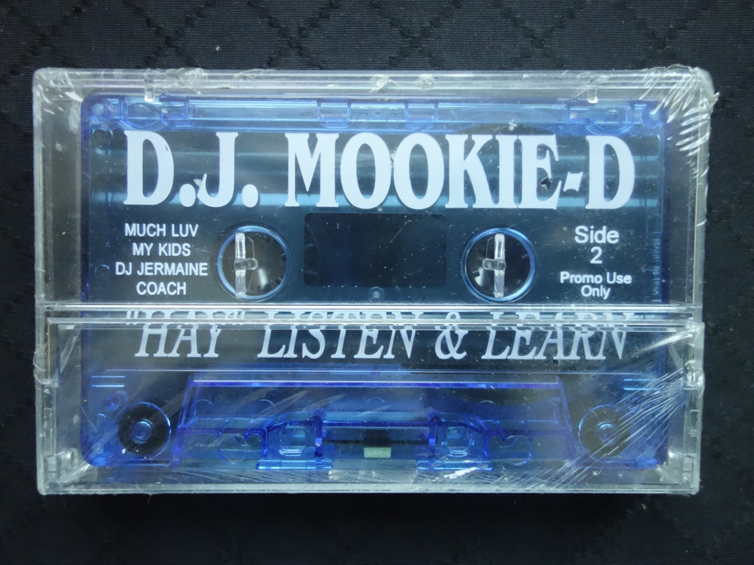 D.J. Mookie-D "VOL-4: "Hay" Listen & Learn"-Cassette Tapes-UnDigable Digs