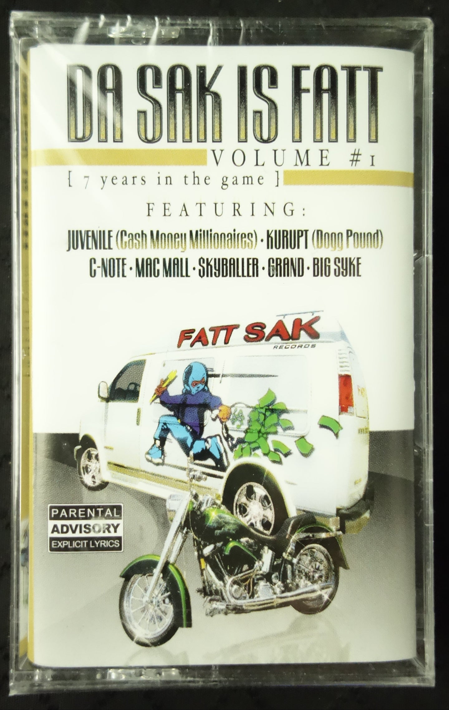 Da Sak Is Fatt Volume #1: 7 Years In The Game-Cassette Tapes-UnDigable Digs