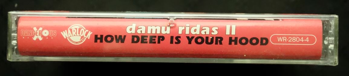 Damu Ridas II "How Deep Is Your Hood"-Cassette Tapes-UnDigable Digs