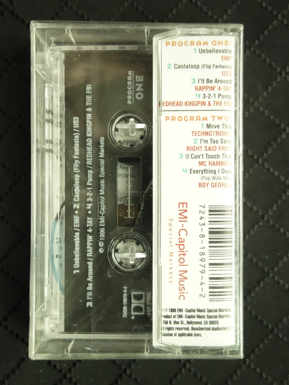 Dance Max (Volume One)-Cassette Tapes-UnDigable Digs