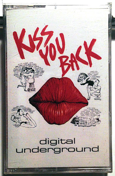 Digital Underground "Kiss You Back"-Cassette Tapes-UnDigable Digs