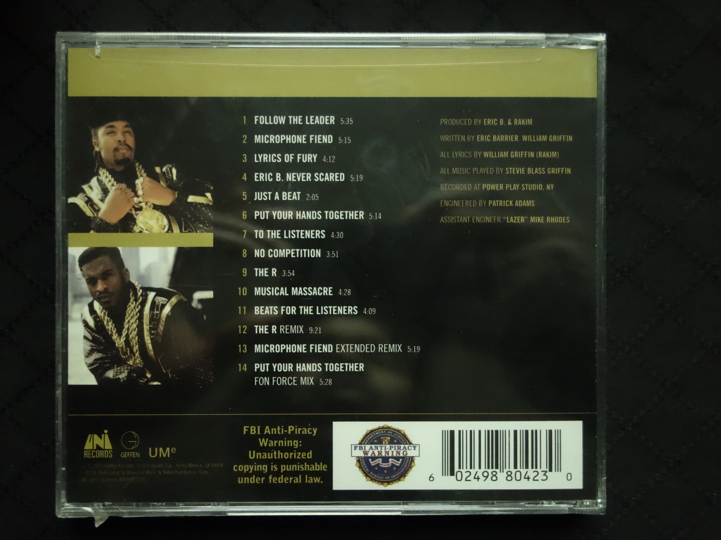 Eric B. & Rakim "Follow The Leader (Expanded)" (CD)-CDs-UnDigable Digs