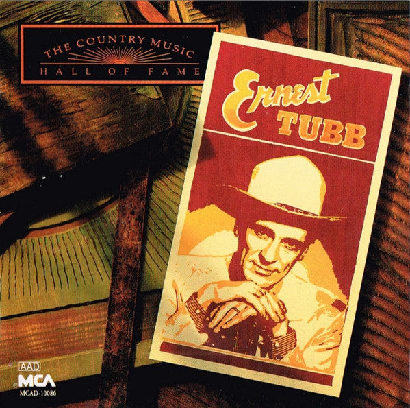 Ernest Tubb "Country Music Hall Of Fame Series" (CD)-CDs-UnDigable Digs