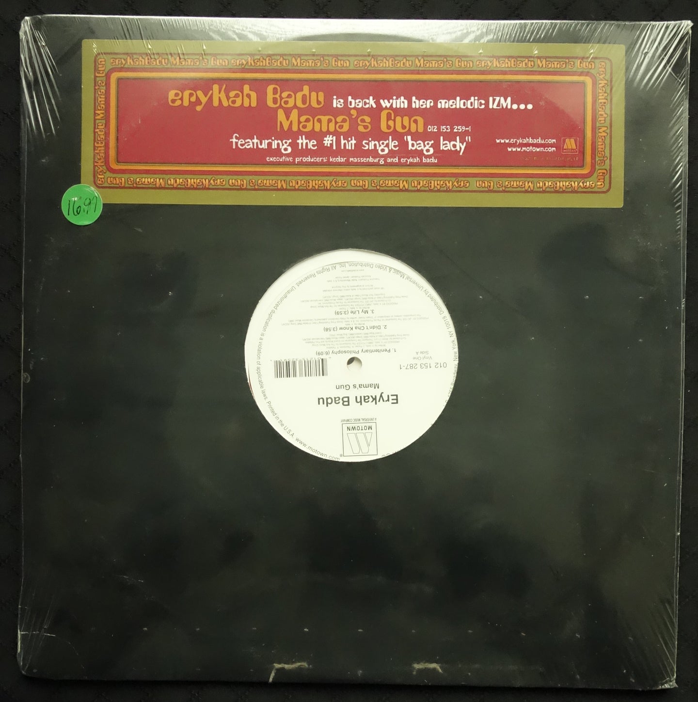 Erykah Badu "Mama's Gun" (2xLP)-Vinyl Records-UnDigable Digs