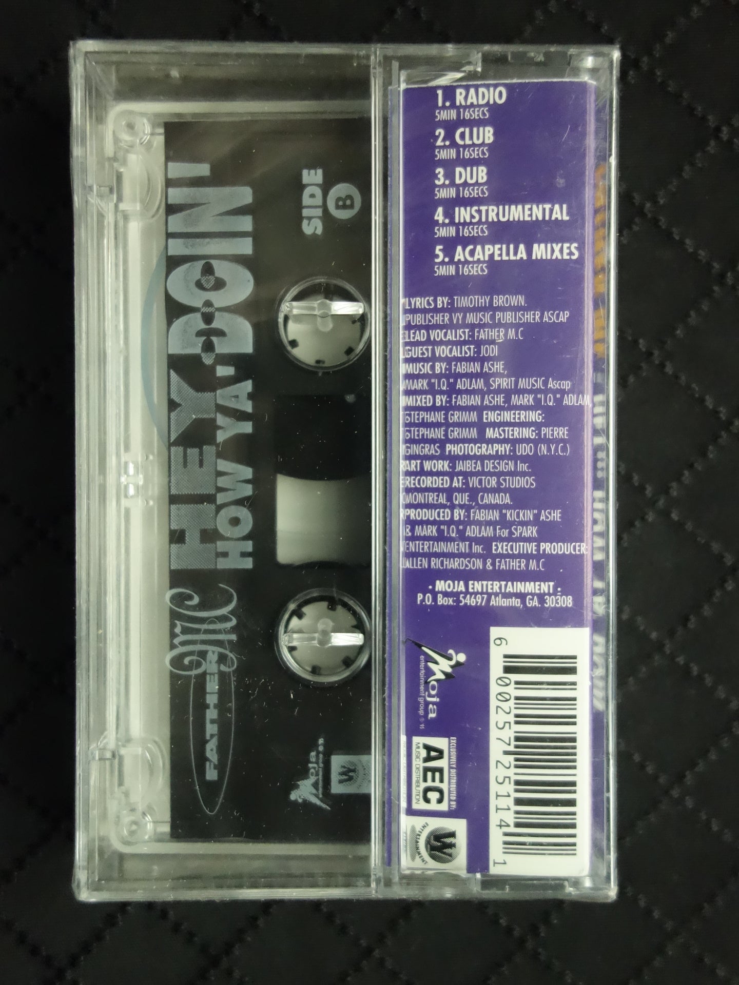 Father MC "Hey... How Ya' Doin'" (Maxi-Single)-Cassette Tapes-UnDigable Digs