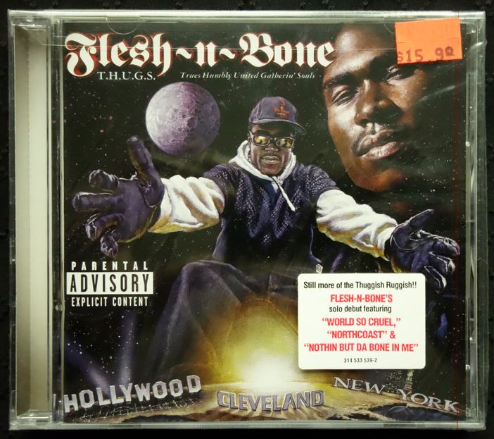 Flesh-N-Bone "T.H.U.G.S. Trues Humbly United Gatherin' Souls" (CD)-CDs-UnDigable Digs