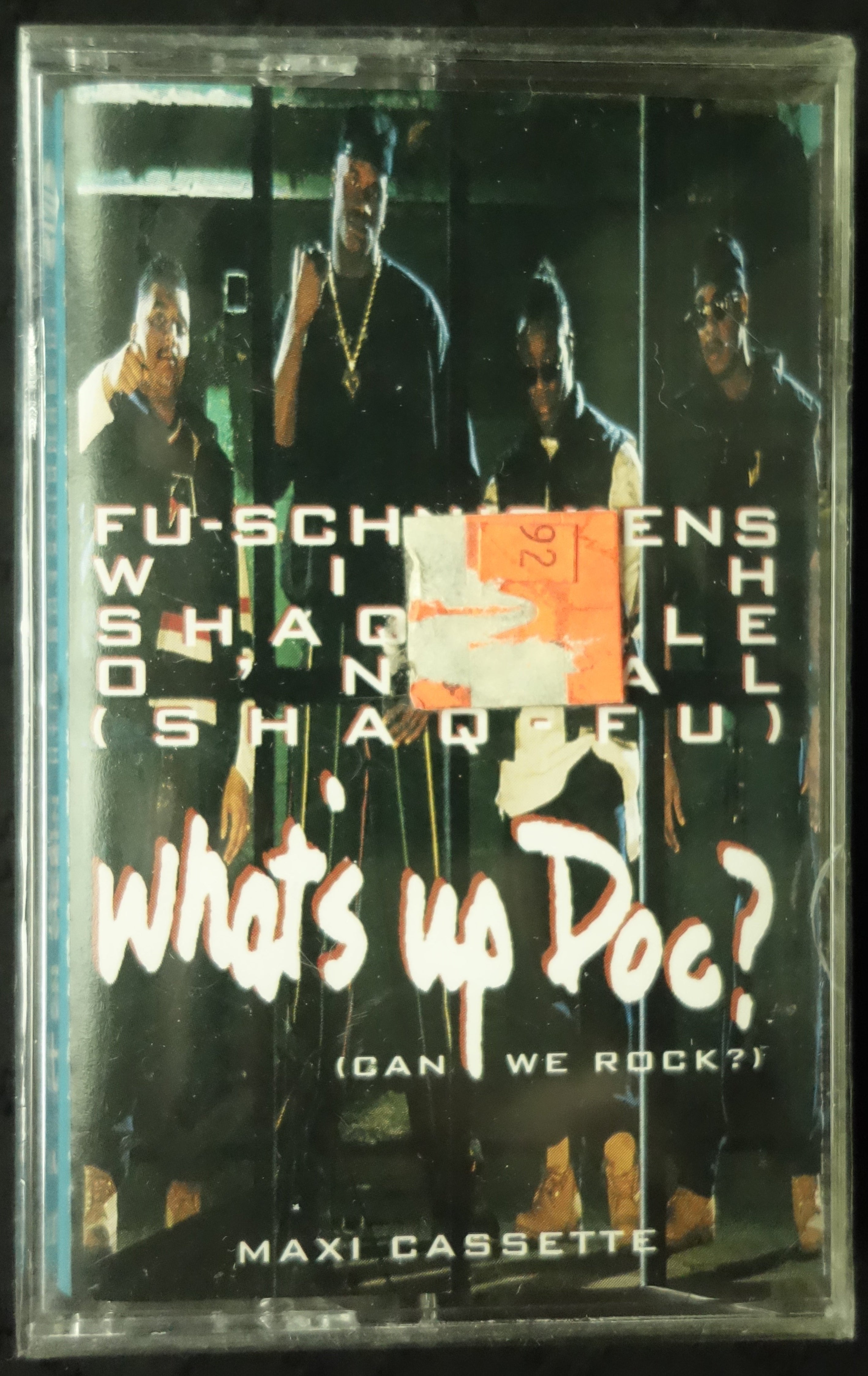 Fu-Schnickens With Shaquille O'Neal (Shaq-Fu) "What's Up Doc? (Can We Rock?)" (Maxi-Single)-Cassette Tapes-UnDigable Digs