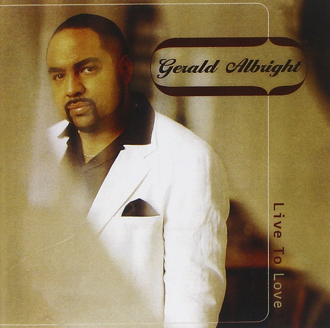 Gerald Albright "Live To Love"-Cassette Tapes-UnDigable Digs