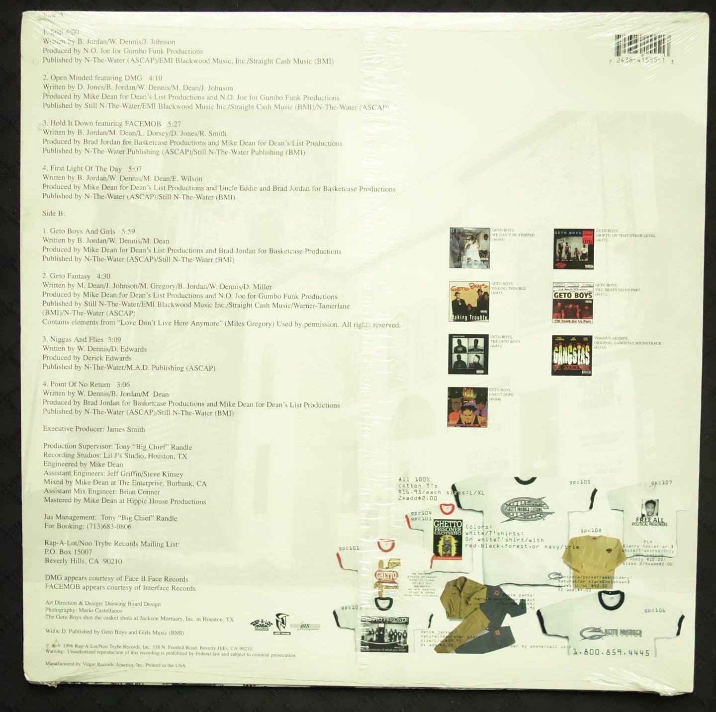 Geto Boys "The Resurrection" (LP)-Vinyl Records-UnDigable Digs