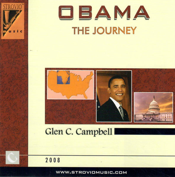Glen C. Campbell "Obama (The Journey)" (CD Single)-CDs-UnDigable Digs