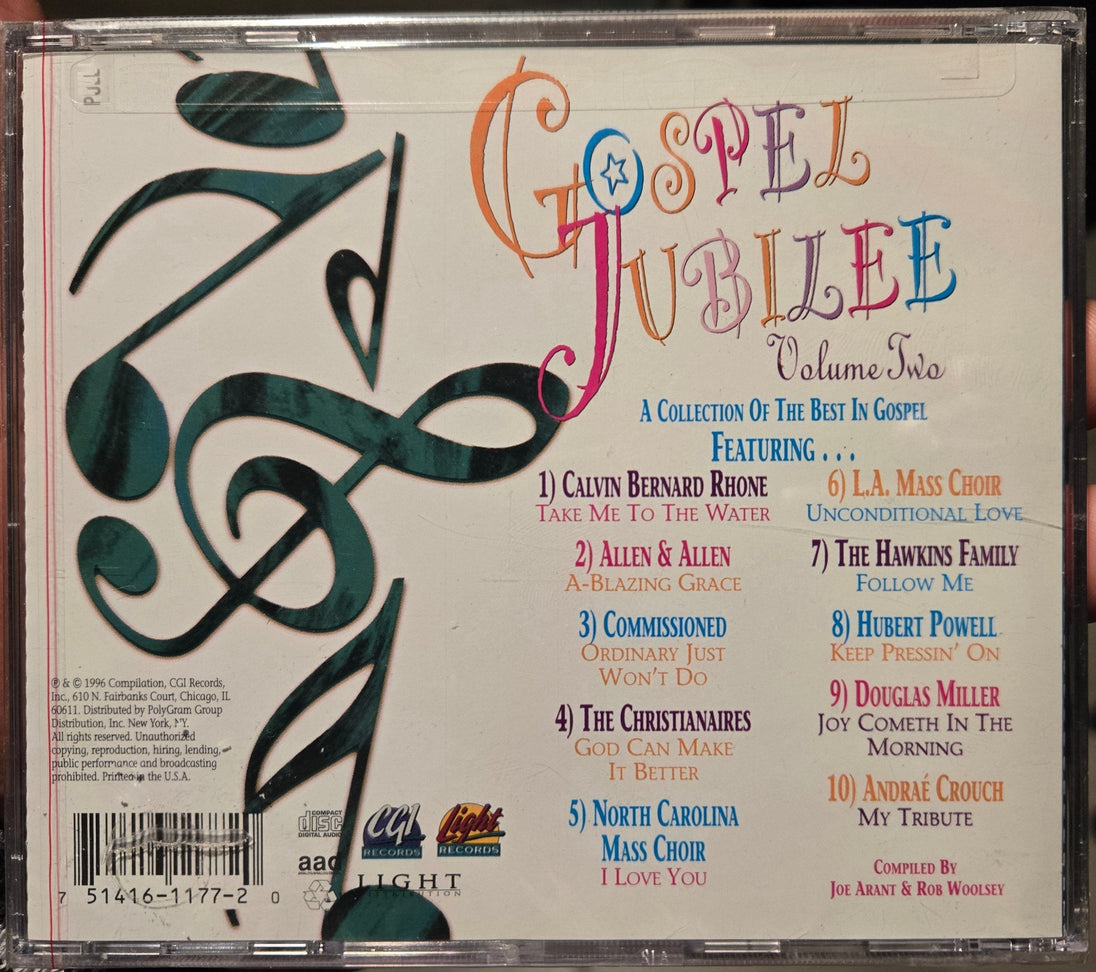 Gospel Jubilee Volume Two (CD)-CDs-UnDigable Digs