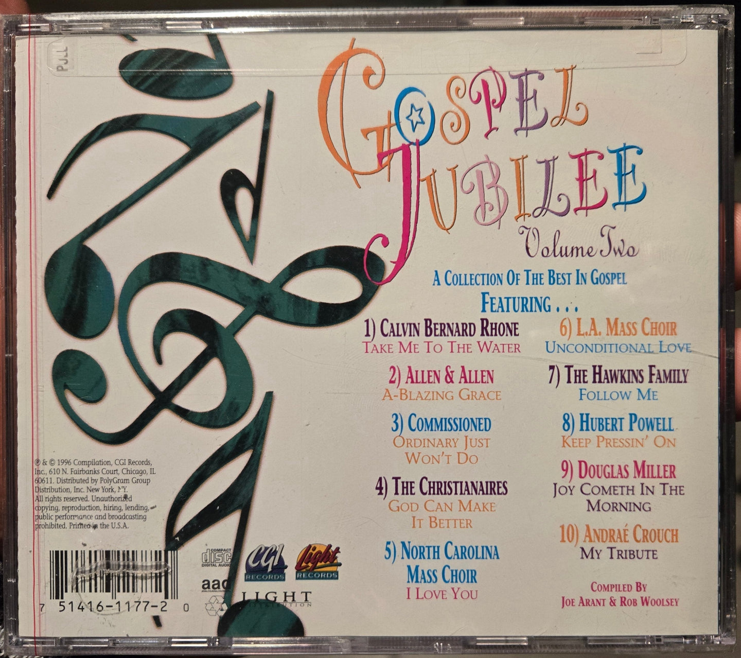 Gospel Jubilee Volume Two (CD)-CDs-UnDigable Digs